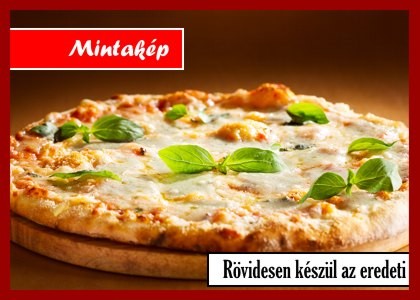 SONKÁS KUKORICÁS Pizza 24cm paradicsomos alap,sonka,kukorica,sajt