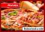   FÜSTI Pizza 24 cm tejfölös alap, bacon,füstölt főtt tarja,hagyma,torma,sajt