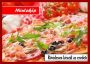   GYROSOS Pizza 24cm kapros-tejfölös alap, gyroshús, csemege uborka,sajt
